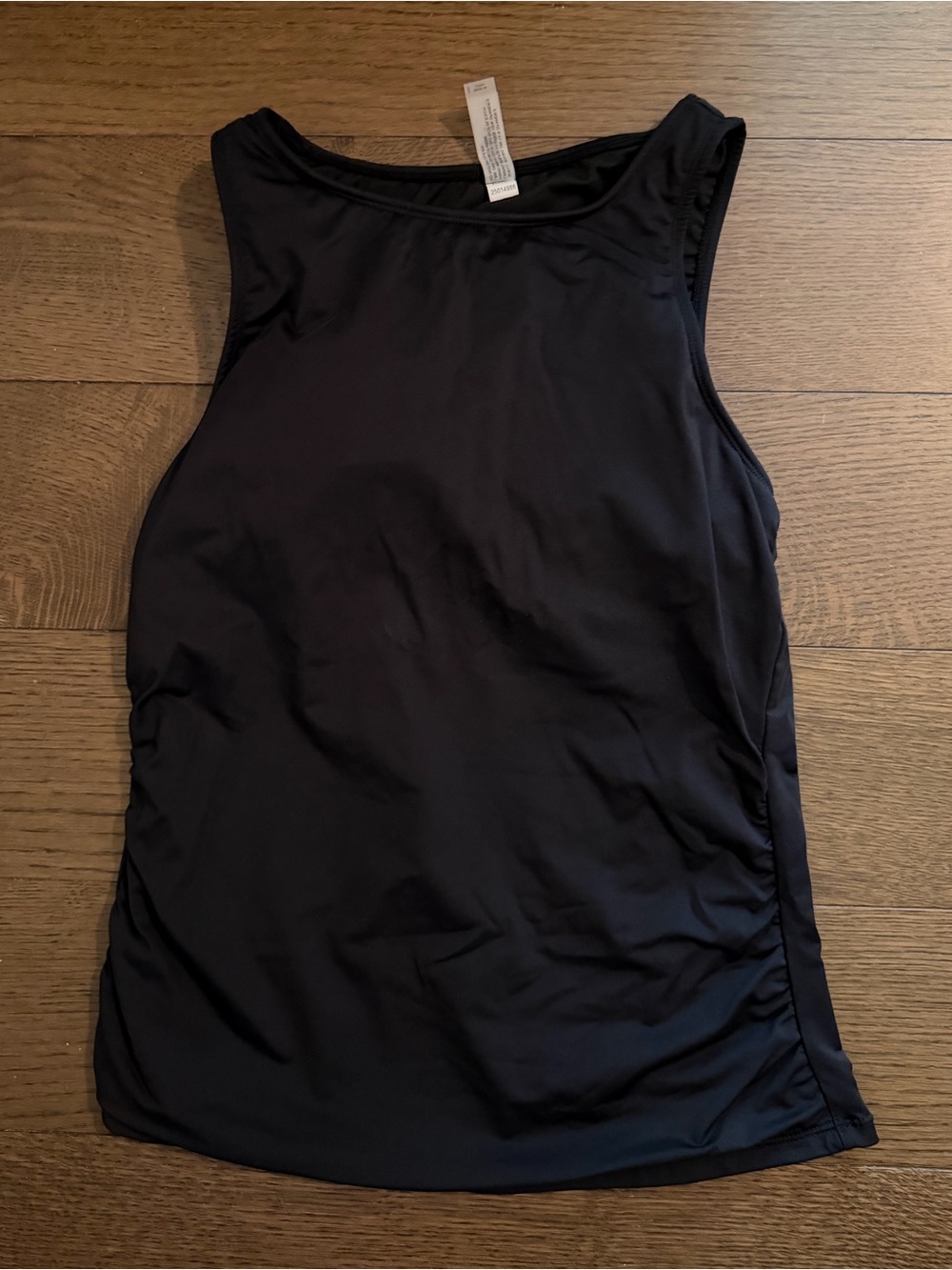 Daci Black Tankini Swim Top Size S